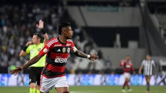 Bruno Henrique brilhou em vitória do Flamengo sobre o Botafogo