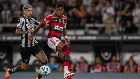 Bruno Henrique decidiu o clássico contra o Botafogo a favor do Flamengo