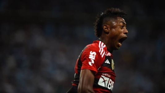 Bruno Henrique foi decisivo na vitória do Flamengo sobre o Grêmio