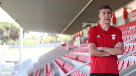 Bruno Lage foi campeão português no comando do Benfica