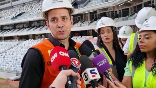 Bruno Muzzi é CEO do Atlético e também da Arena MRV