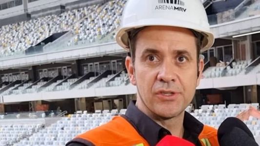 Bruno Muzzi prevê gastos totais com as obras da Arena na casa de R$ 1 bilhão