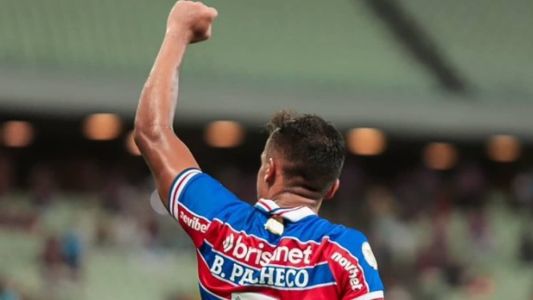 Bruno Pacheco marcou o gol da virada do Fortaleza contra o América, no Castelão