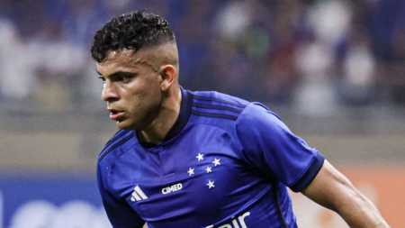 Bruno Rodrigues, atacante do Cruzeiro