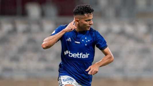 Bruno Rodrigues fez o segundo gol do Cruzeiro no empate com o Vasco