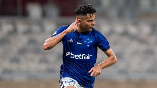Bruno Rodrigues fez o segundo gol do Cruzeiro no empate com o Vasco