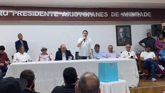 bruno Rodrigues foi aclamado presidente neste domingo (12)