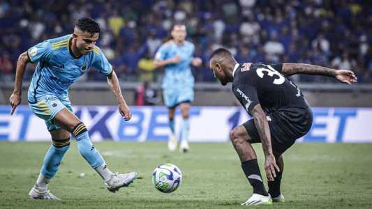 Bruno Rodrigues passou em branco contra o RB Bragantino no Mineirão