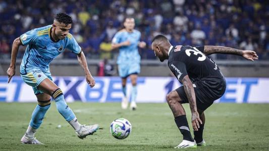Bruno Rodrigues passou em branco contra o RB Bragantino no Mineirão