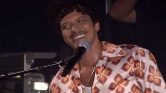Brunos Mars foi um dos destaques do 'The Town' neste fim de semana