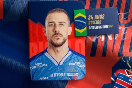 Anúncio do goleiro Helton Leite pelo Fortaleza