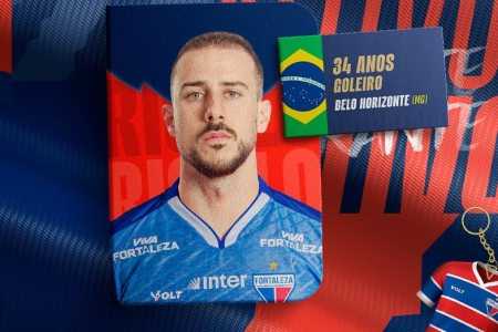 Anúncio do goleiro Helton Leite pelo Fortaleza