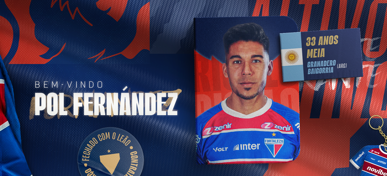 Fortaleza anuncia a contratação de Pol Fernández, destaque do Boca Juniors