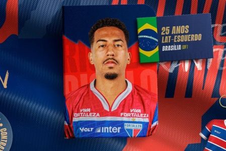 Anúncio de Weverson no Fortaleza