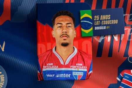 Anúncio de Weverson no Fortaleza