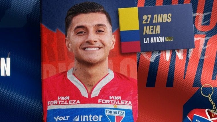 Meia colombiano é anunciado pelo Fortaleza, que chega a um time de reforços