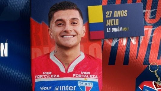 Anúncio de Yeison Guzmán no Fortaleza
