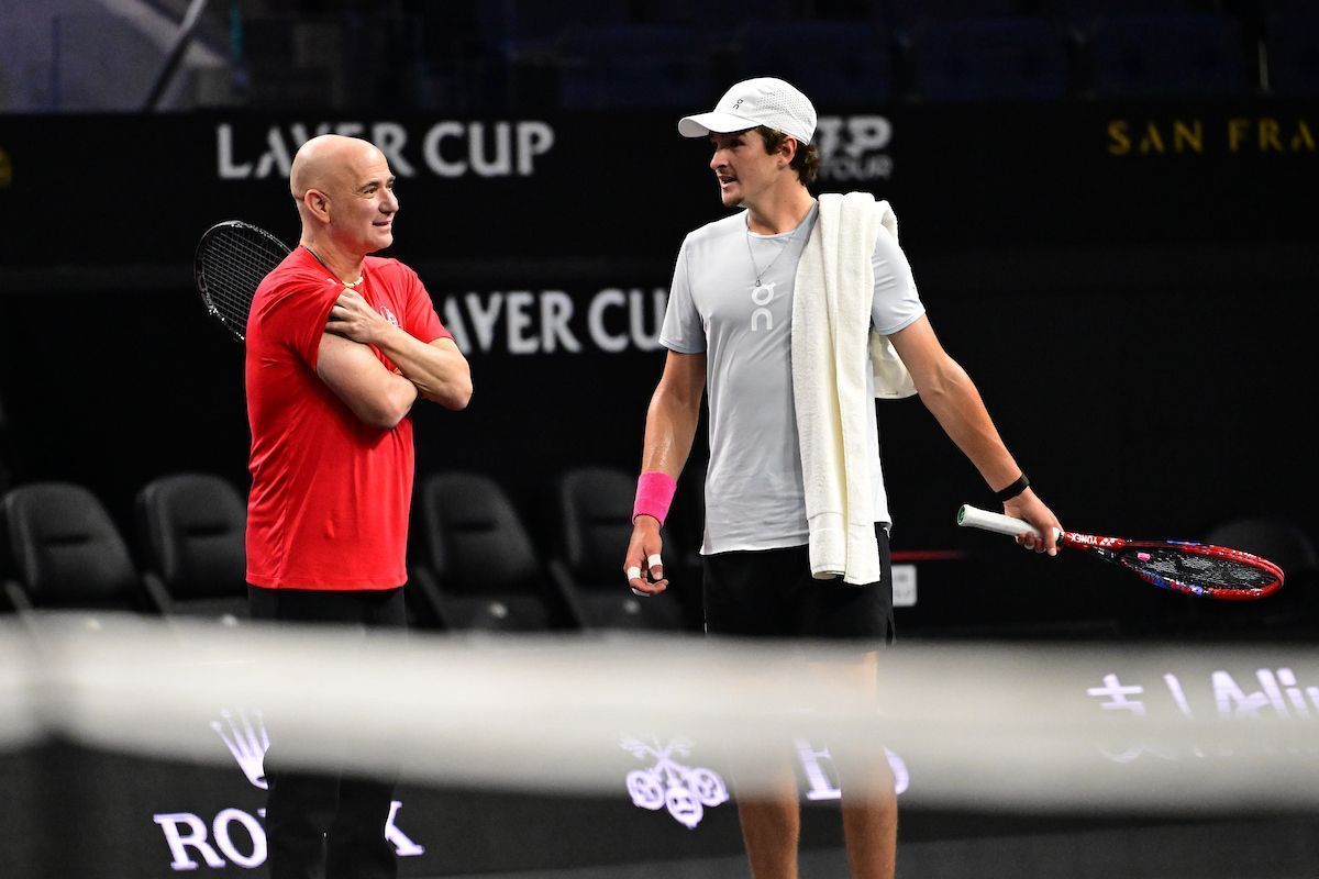 João Fonseca reage aos primeiros treinos com lenda do tênis na Laver Cup