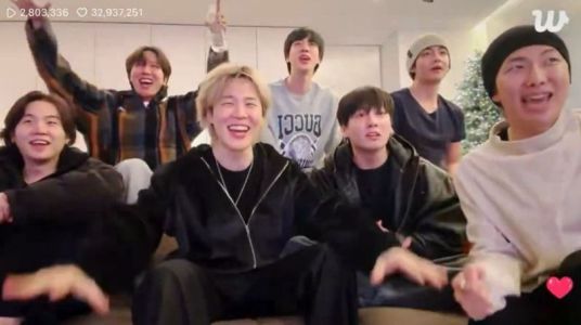 BTS durante a contagem regressiva para 2026