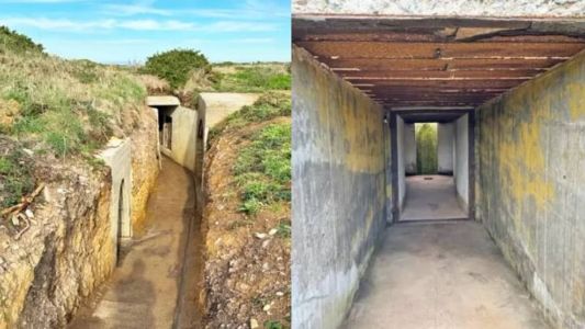 'Bunker de Hitler' tem trincheiras, estação de armas e canhões