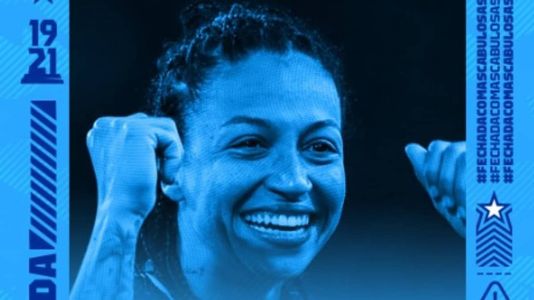 Byanca Brasil, de 27 anos, foi campeã da Libertadores recentemente pelo Palmeiras