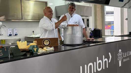 Produtor Henrique Lamim e Jordane Macedo, idealizador do projeto Rota do Queijo de Minas