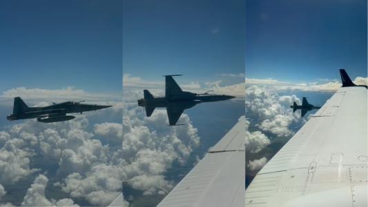 Caça F5 da Força Aérea Brasileira (FAB)