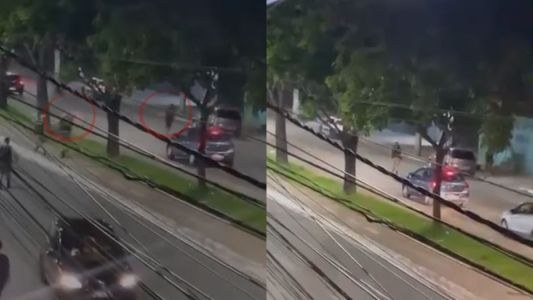 Rolezinho do grau: jovem sem CNH tenta fugir de blitz, leva tiros de borracha e é preso