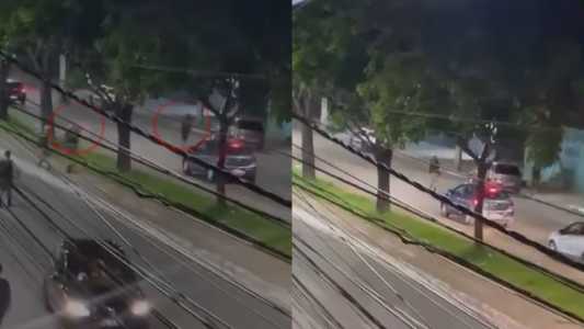 Rolezinho do grau: jovem sem CNH tenta fugir de blitz, leva tiros de borracha e é preso