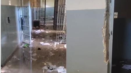 Motim de adolescentes deixa rastro de destruição em Centro Socioeducativo