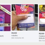 BH pune duas pessoas por vender credenciais de ambulantes no Carnaval 2026