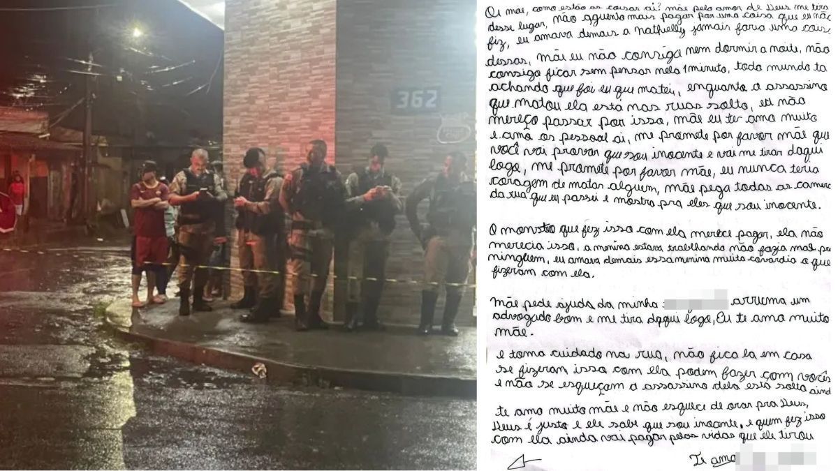 Adolescente apreendido após ataque a padaria envia carta à mãe: 'Prove que sou inocente'