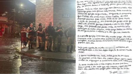 Ataque em padaria: adolescente apreendido envia carta à mãe 'prova que sou inocente'