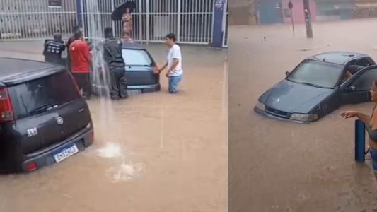Chuva em BH: com alagamentos, Região Nordeste acumula 68,8 mm em duas horas