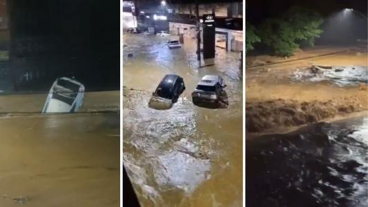 Ubá: chuva extrema provoca mortes e destrói três pontes na Zona da Mata de MG