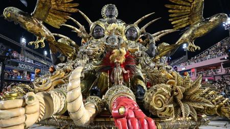 Carro alegórico do União de Maricá