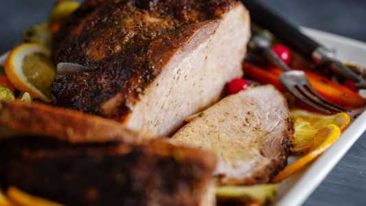 Carne de porco e pernil