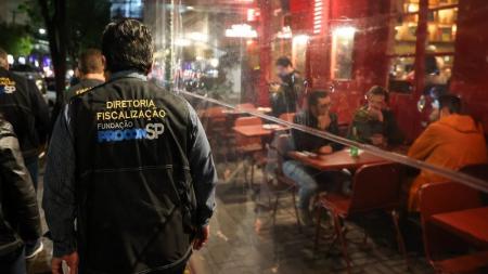 Fiscalização em posto de combustíveis