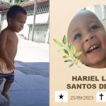 Menino de 2 anos morto após atropelamento na Grande BH será velado nesta terça (9)