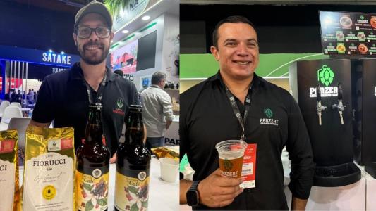 Guilherme Fiorucci, do Paraná e Cadu Trindade do Espírito Santo