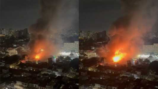 Explosão e incêndio em galpão deixa ao menos dois feridos em São Paulo