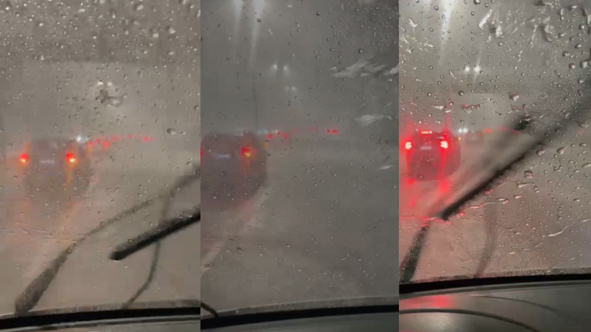 Chove extremamente forte em Belo Horizonte na noite desta segunda-feira (8)