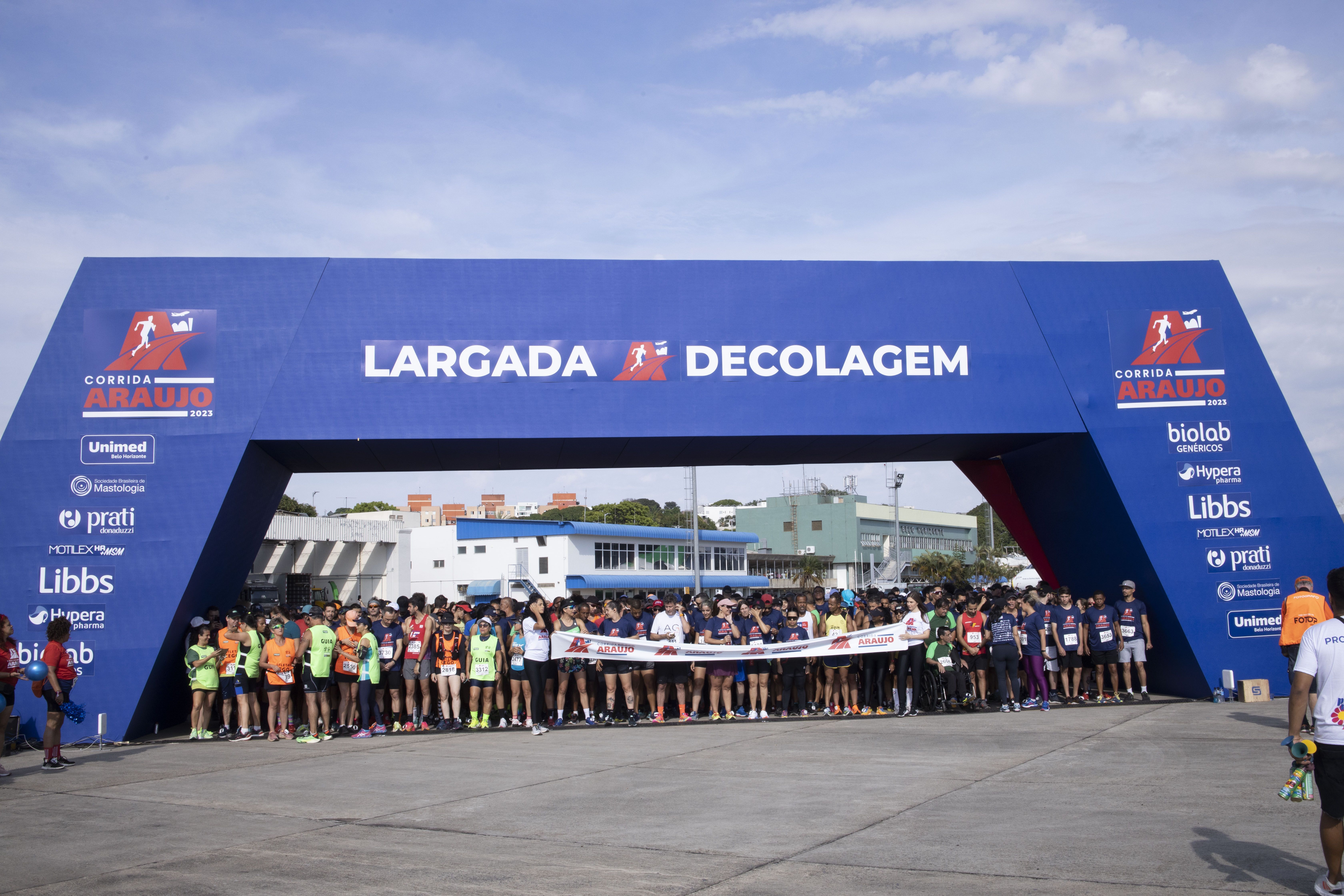 Araujo promove corrida e caminhada na pista da Pampulha em setembro