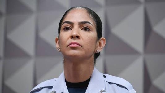 Cabo da PMDF Marcela da Silva Morais Pinno narrou as agressões sofridas no dia 8 de janeiro