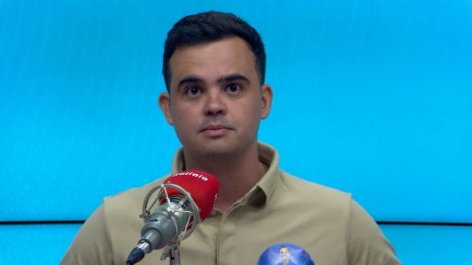 Junio Amaral (PL) participou de sabatina na Itatiaia