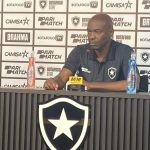 Caçapa sobre chegada ao Botafogo: 'Confesso que foi surpresa'
