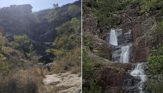 Vídeo: cachoeira da menor cidade do Brasil seca em meio à estiagem que atinge Minas