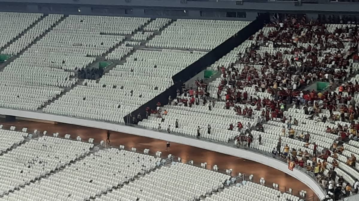Ceará x Sport: confusão deixa 390 assentos quebrados no Castelão