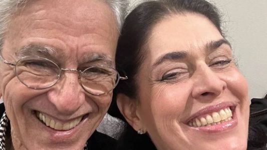 Caetano Veloso e Paula Lavigne