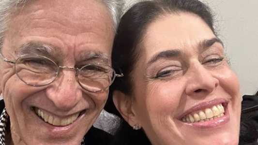 Caetano Veloso e Paula Lavigne